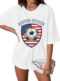 Women's Soccer Jersey 2026 Game Day Graphic Tee