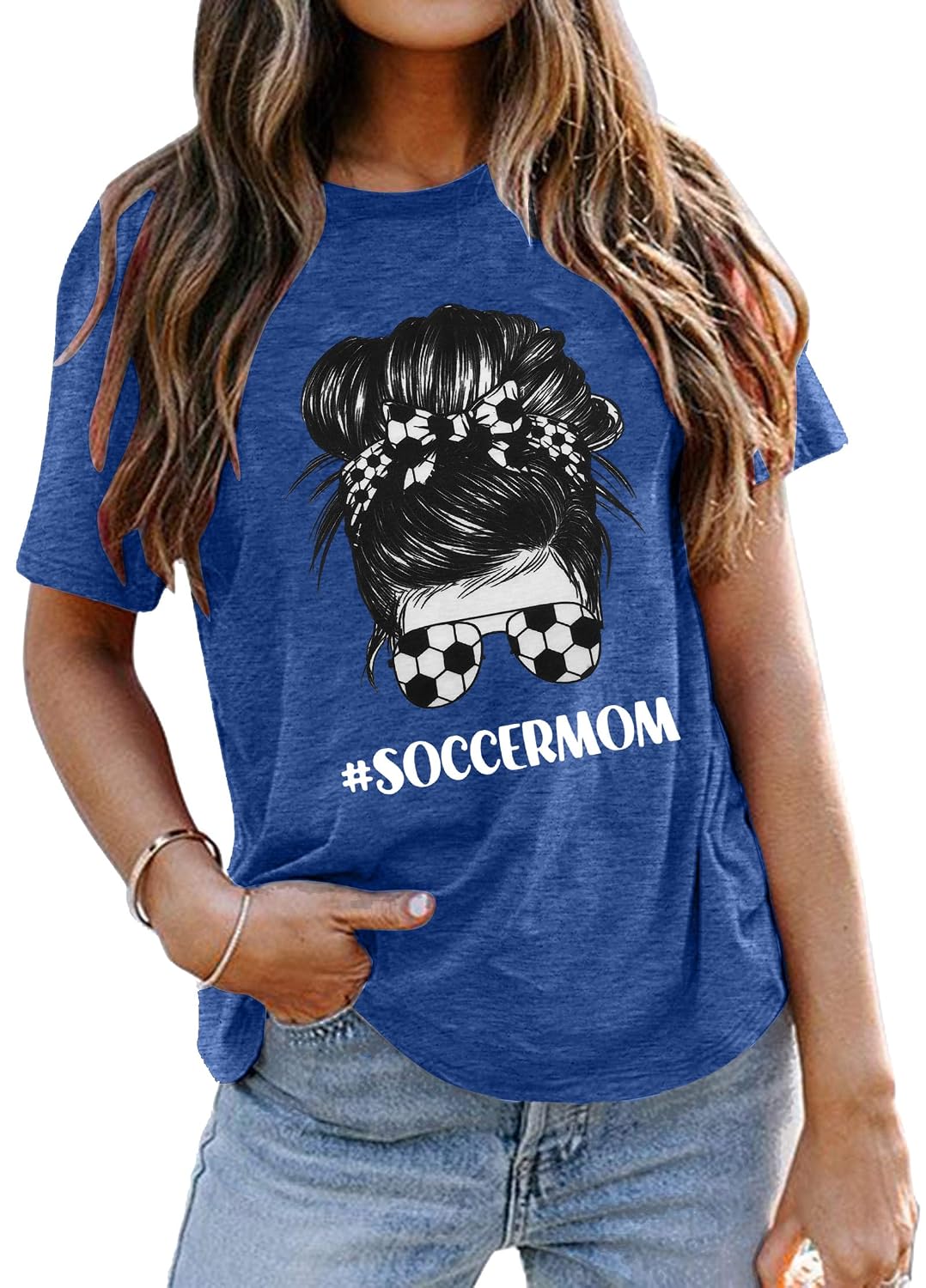Women's Soccer Heart T-Shirt – Short Sleeve Game Day Tee