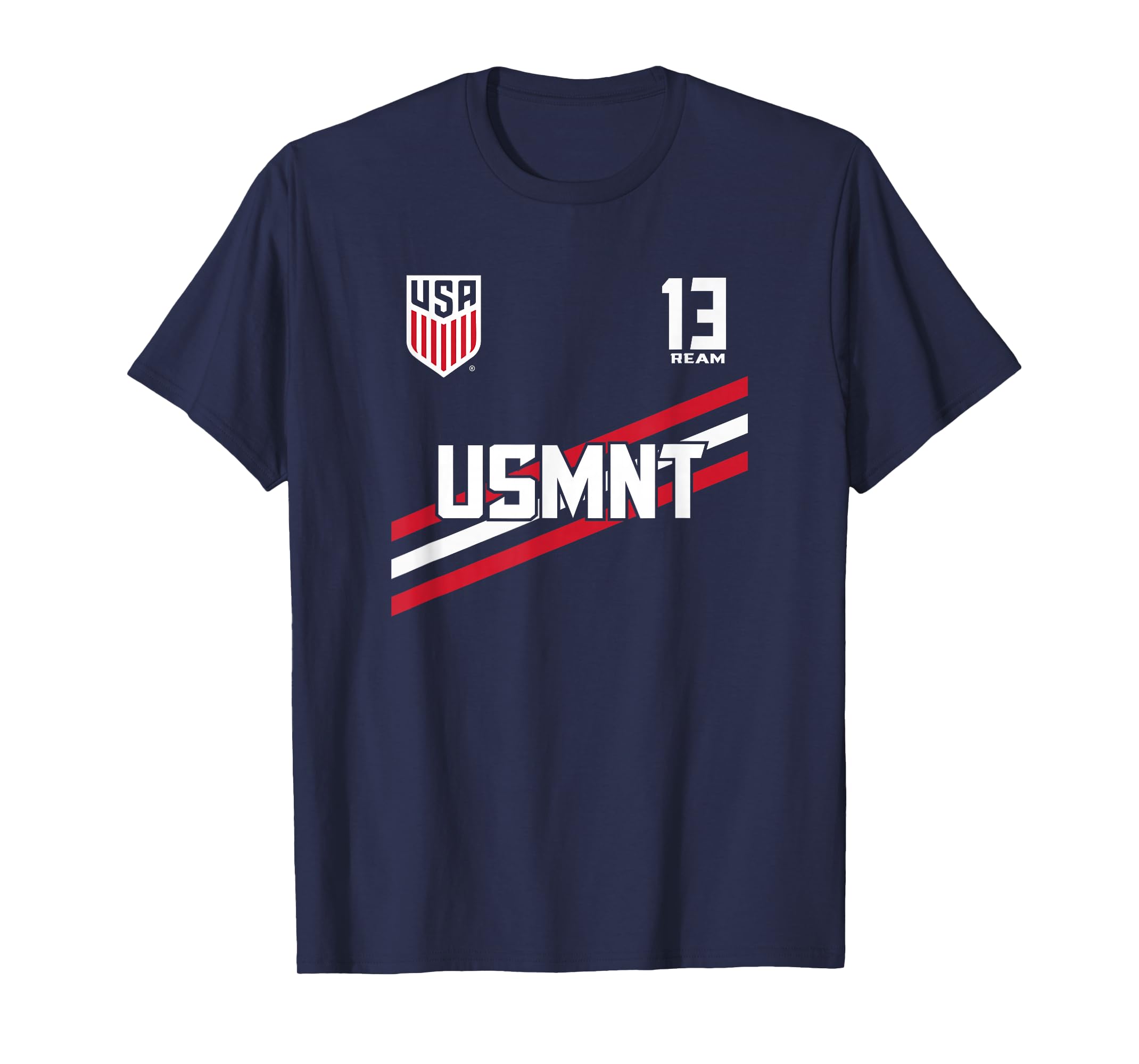 Navy USMNT Tim Ream 13 Soccer T-Shirt