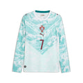 Men's Portugal Away Long Sleeve Soccer Jersey