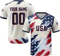 Custom Soccer Jersey with Name & Number, National Country Style Fan Shirt