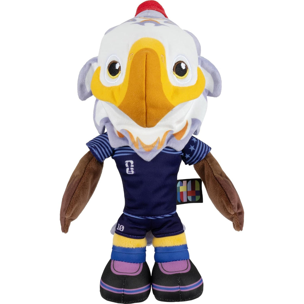 USA 2026 World Cup 8-Inch Plush Soccer Mascot - Soft Blue Uniform Collectible