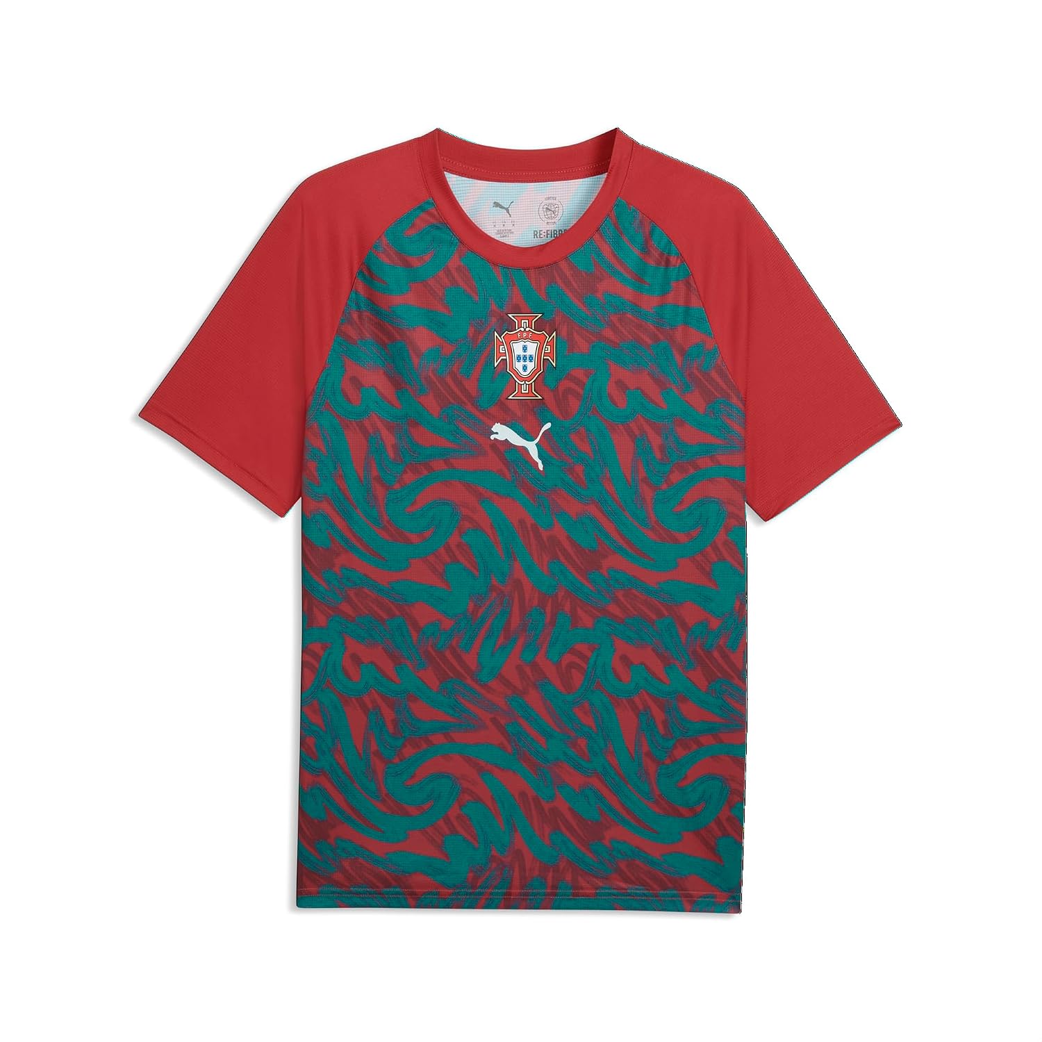 Men's Portugal Warm Up Soccer Jersey