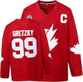 Men's #99 Gretzky Canada Cup Ice Hockey Jersey Stitched