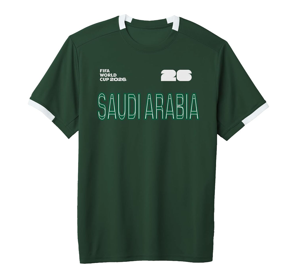 Saudi Arabia 2026 World Cup Short-Sleeve Soccer Jersey