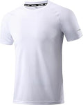 Men's Dry Fit Moisture Wicking Short Sleeve Workout T-Shirt, 1-7 Pack