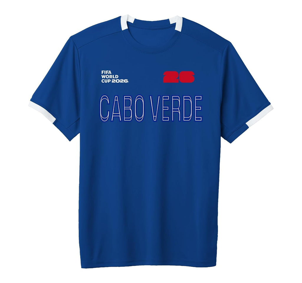 Cabo Verde Short-Sleeve Soccer Jersey