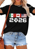 USA World Soccer Graphic T-Shirt – Women’s Short Sleeve Game Day Tee