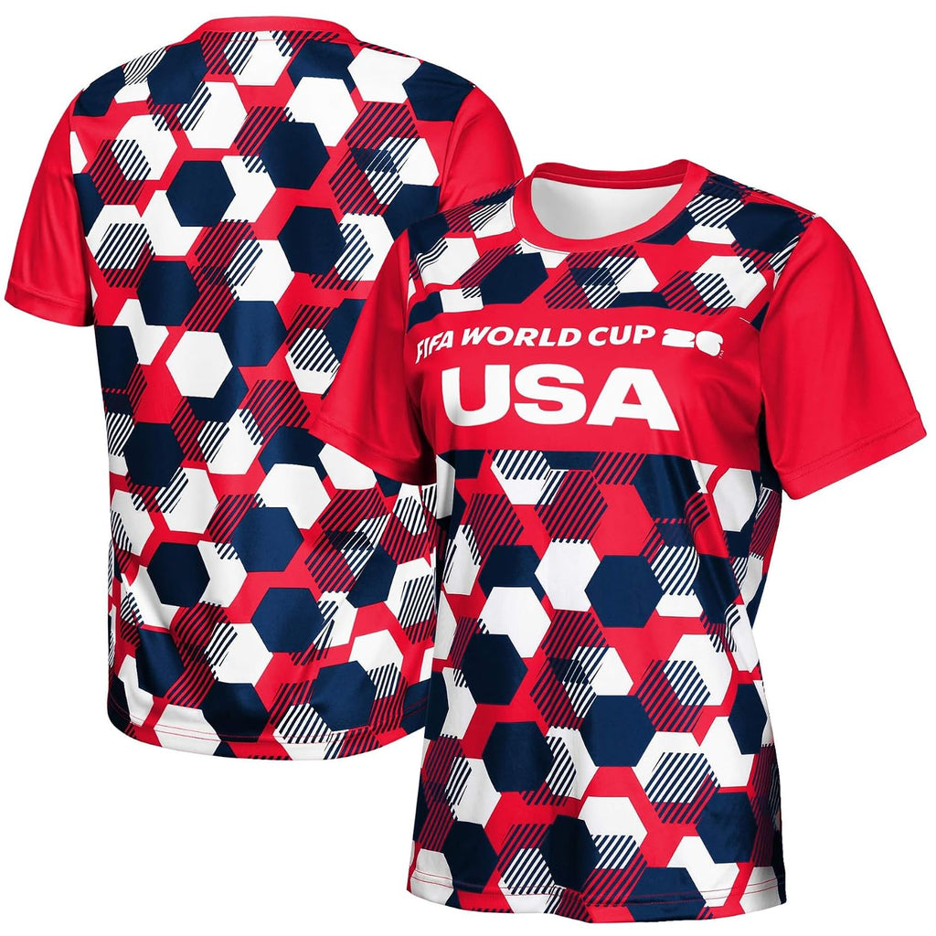 Women's World Cup 2026 Short Sleeve Performance Soccer Jersey