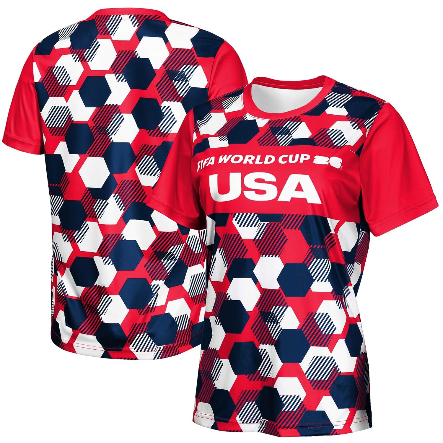 Women's World Cup 2026 Short Sleeve Performance Soccer Jersey
