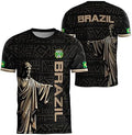 Brazil Soccer Jersey for Men - Brazilian Team Cloth Style