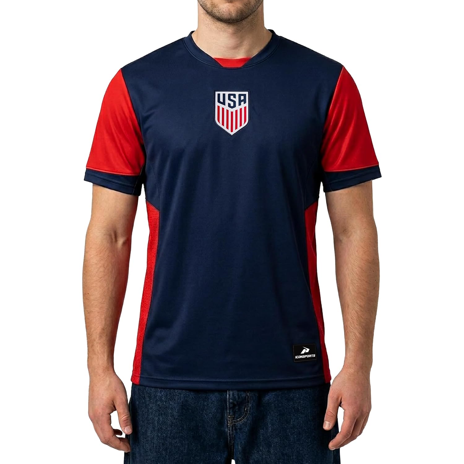 US Soccer Game Day Shirt - Unisex Adult Polyester Soccer Jersey