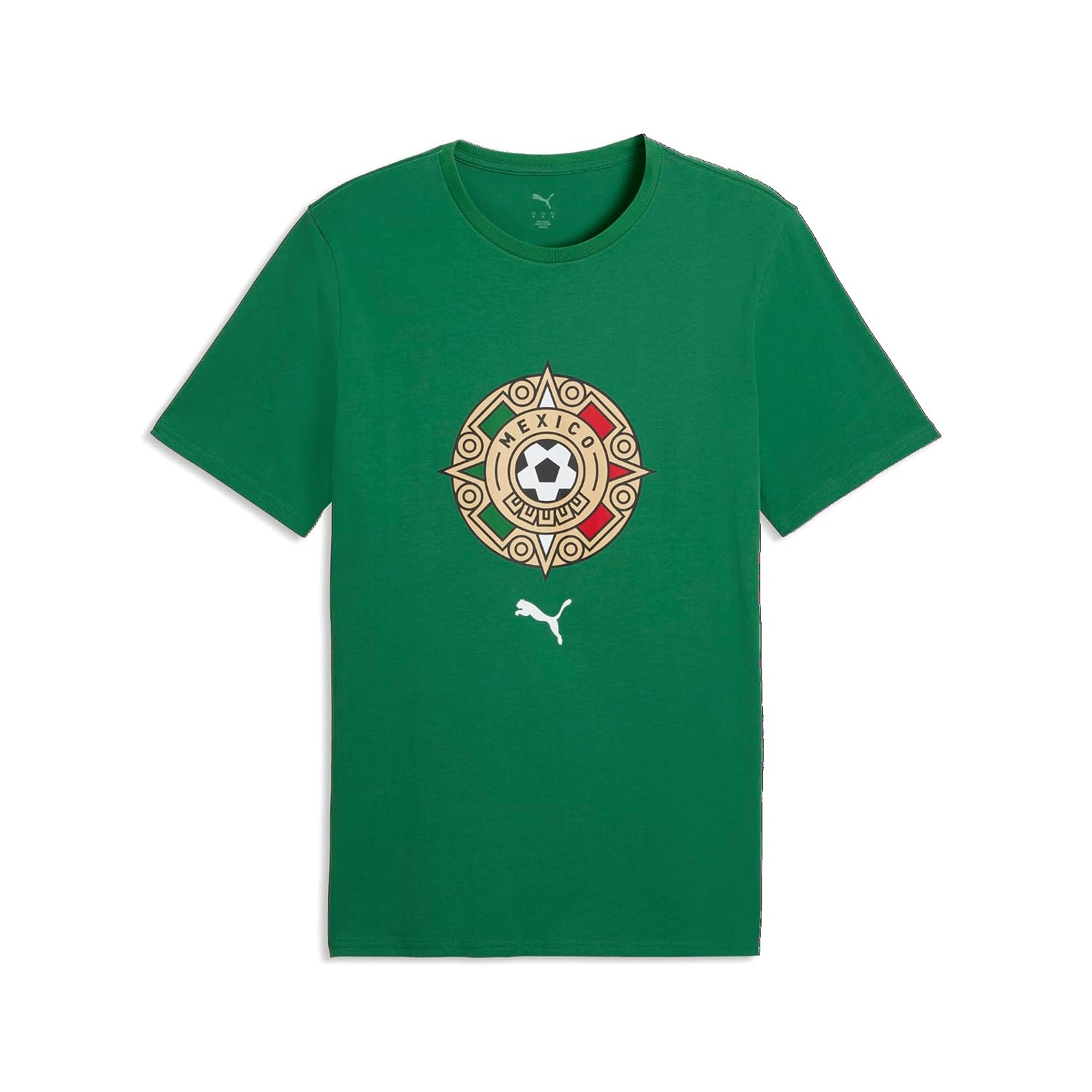 Men's Mexico Graphic Crew Neck Short Sleeve Soccer Jersey - Green