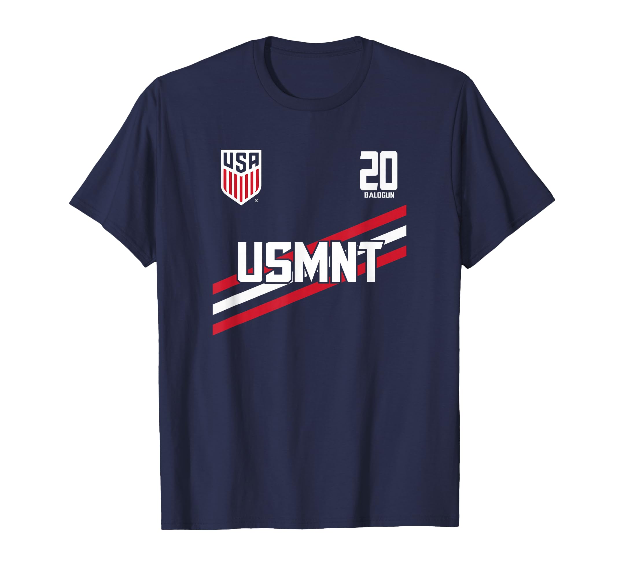 Navy USMNT Soccer Jersey T-Shirt