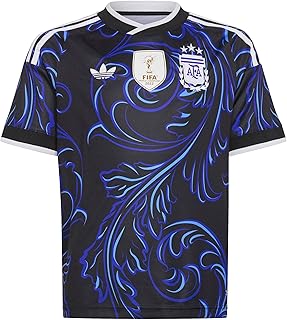 Kids Argentina Away Soccer Jersey - Lightweight Cloth Style