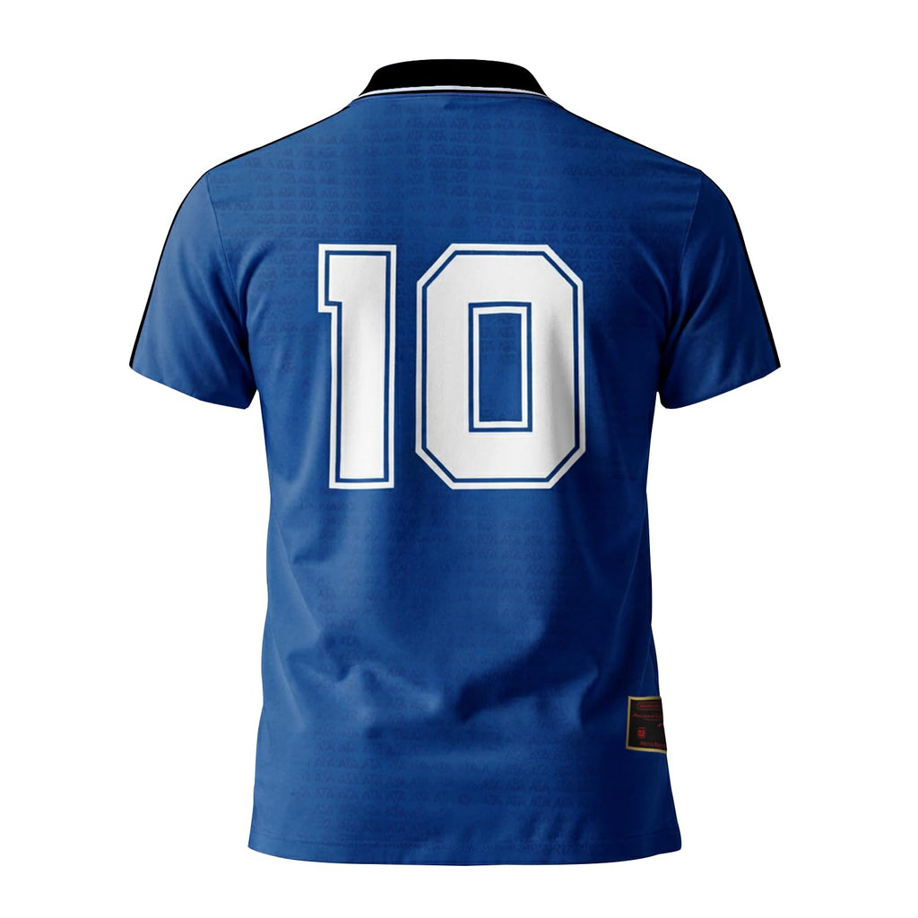 Argentina 1994 Away Retro Blue Soccer Jersey, Sustainable Cloth