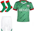 Kids' Soccer Jersey Kit - Breathable Poly-Spandex, Quick-Dry Youth Training (2T-14Y)