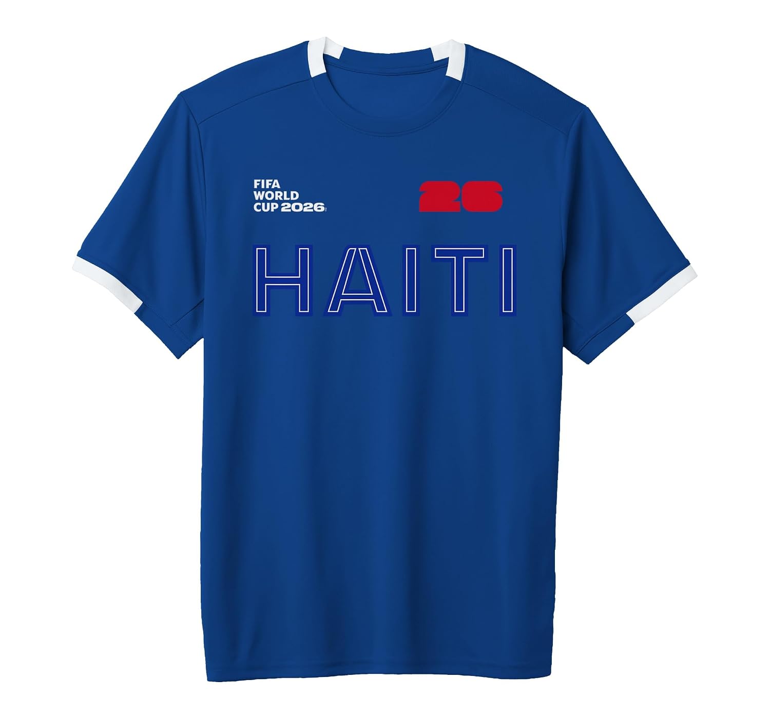 Haiti Short-Sleeve Soccer Jersey
