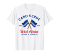 Cabo Verde Root Cross Flag T-Shirt