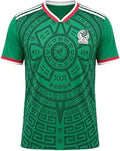 Mexico Soccer Jersey - World Cup Team Uniform Futsal Athletic Top