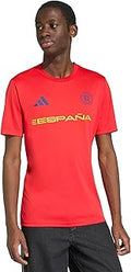 Men's Spain Soccer Jersey, Vivid Red, Small