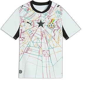 Junior Ghana Home Soccer Jersey - Replica Style