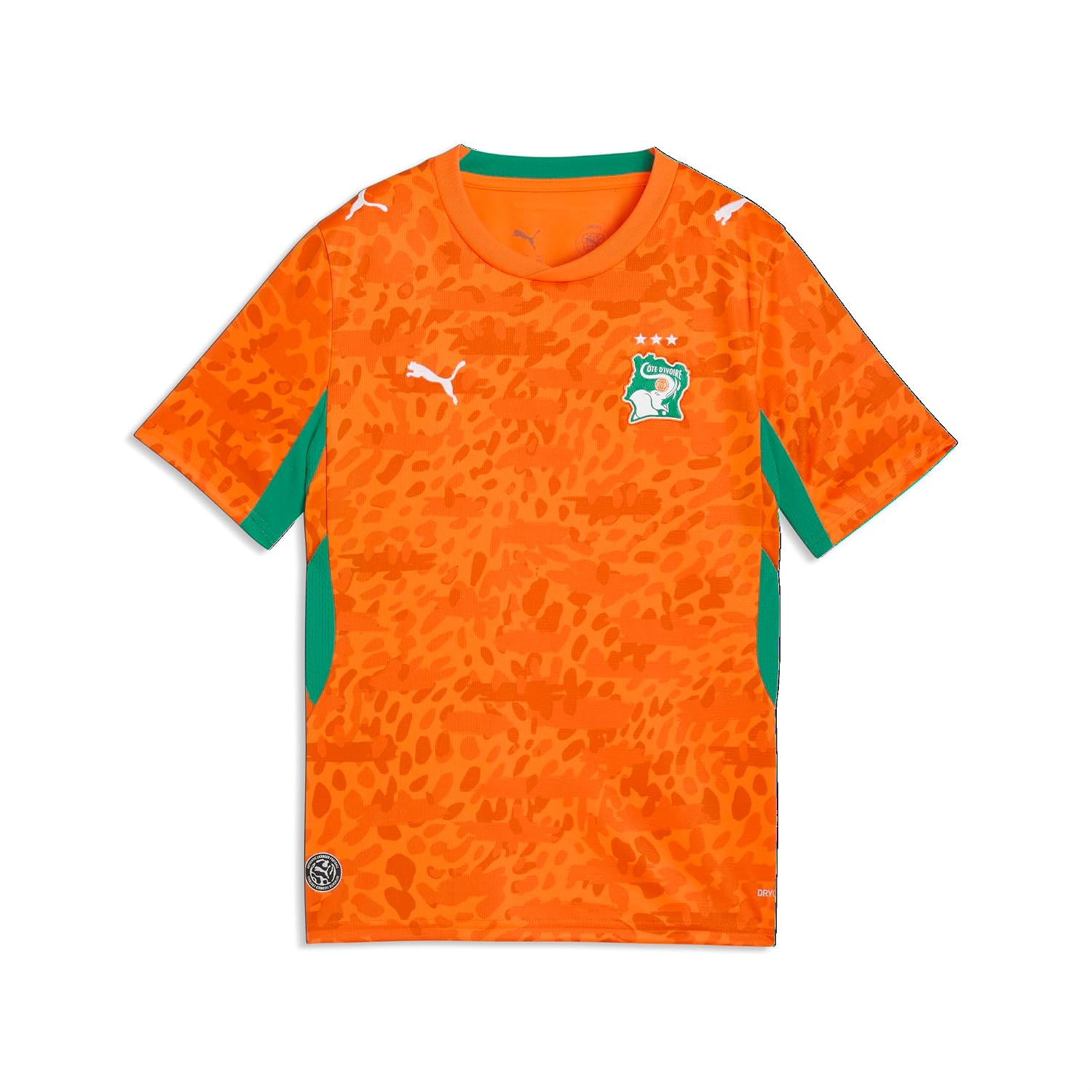 Kids Ivory Coast Home Soccer Jersey