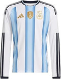 Men's Argentina 26 Home Long Sleeve Soccer Jersey
