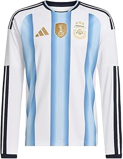 Men's Argentina 26 Home Long Sleeve Soccer Jersey