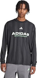 Men's Long Sleeve Jacquard Soccer Jersey