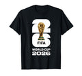 FIFA World Cup 26 Gold Trophy Tee Shirt for Men and Women