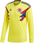 Colombia Home Long Sleeve Soccer Jersey