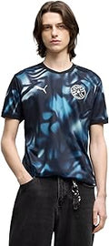 Men's Paraguay Home Soccer Jersey - White, Crew Neck, Short Sleeve