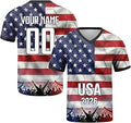 Custom Soccer Jersey for Men & Women, Personalized Name & Number