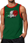 Men's Soccer Cup 2026 Graphic Jersey - Sleeveless Tank Top