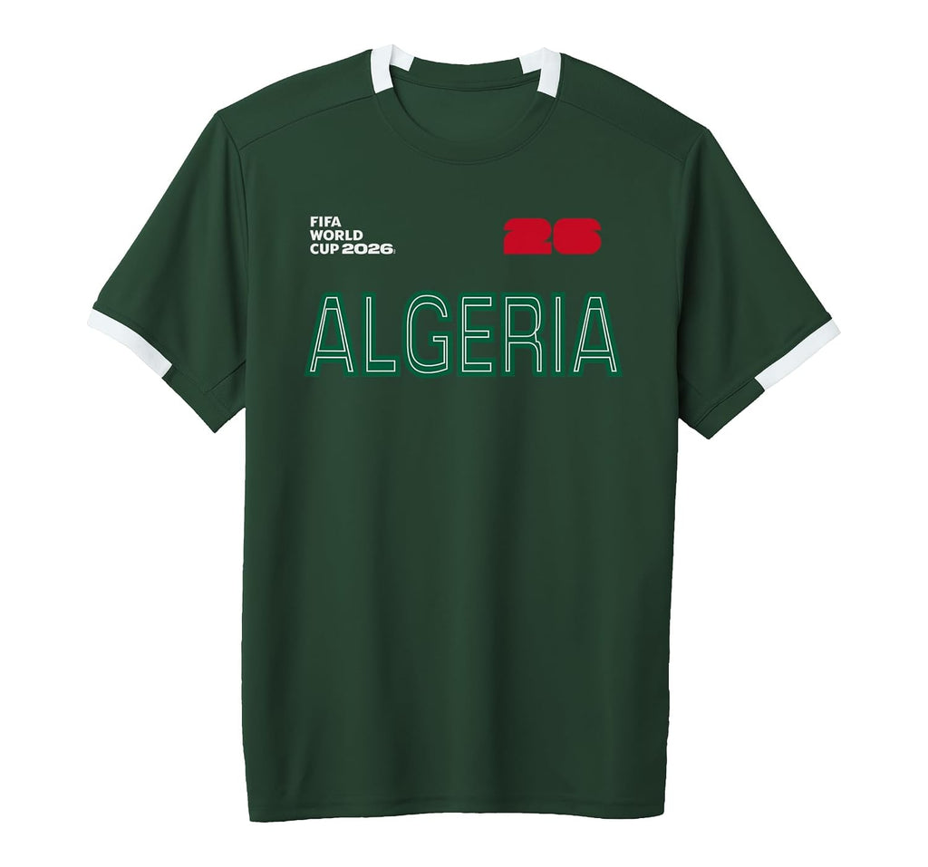 Algeria Short-Sleeve Soccer Jersey