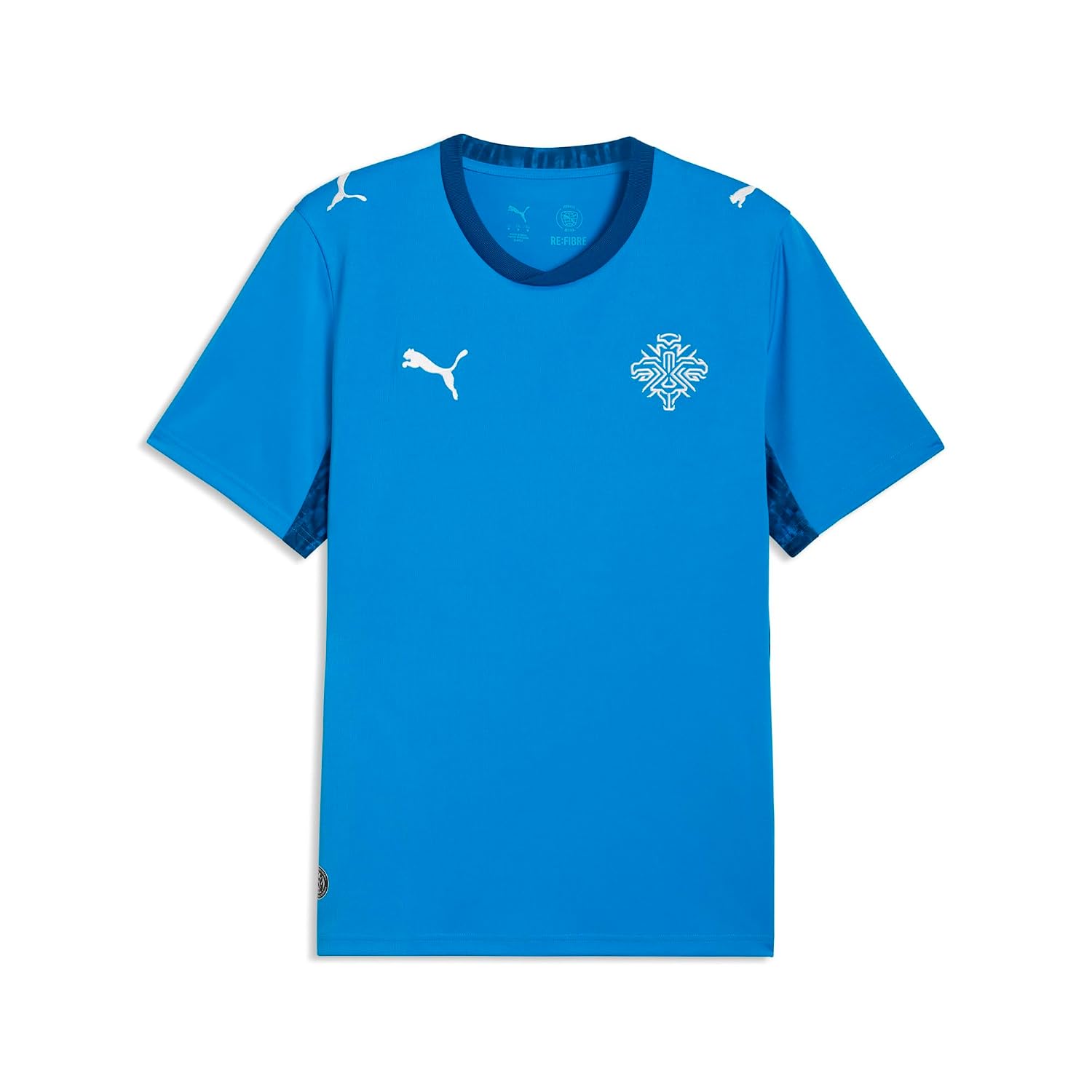 Men's Iceland Home Soccer Jersey - Replica Style
