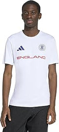 Men's England Soccer Jersey, White, Medium