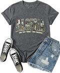 Algeria World Cup 2026 Soccer Jersey - Women's Crewneck Short Sleeve Graphic Tee
