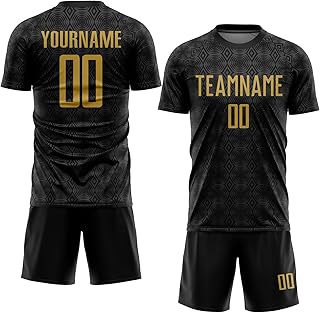 Custom Soccer Jersey Set for Men, Women & Youth - Personalized with Name, Logo, Number