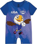 Soccer Jersey Mascot Creeper Short Sleeve Cloth