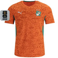 2026/27 Ivory Coast Home Orange Fans Soccer Jersey (Have Right Patch 有右臂章 白底黑字） Front