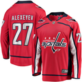 Men's Washington Capitals Alexander Alexeyev #27 Red Home Breakaway Player Jerseys