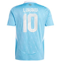 LUKAKU #10 Belgium Away Fans Soccer Jersey 2024/25 ★★ Front
