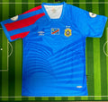 2024/25 Congo DR Home Blue Fans Soccer Jersey 民主刚果 Front