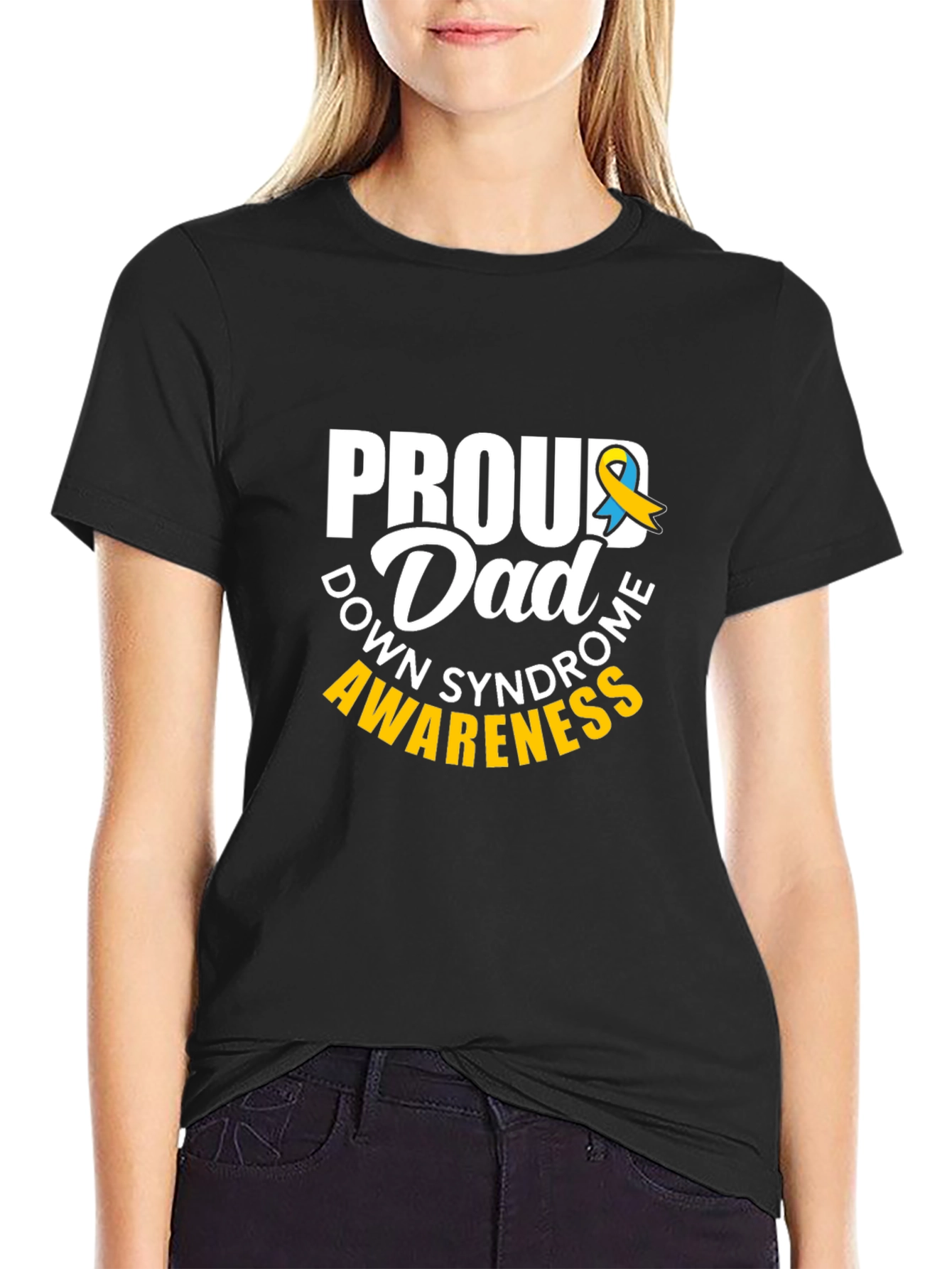 Proud Dad Down Syndrome Awareness T-Shirt