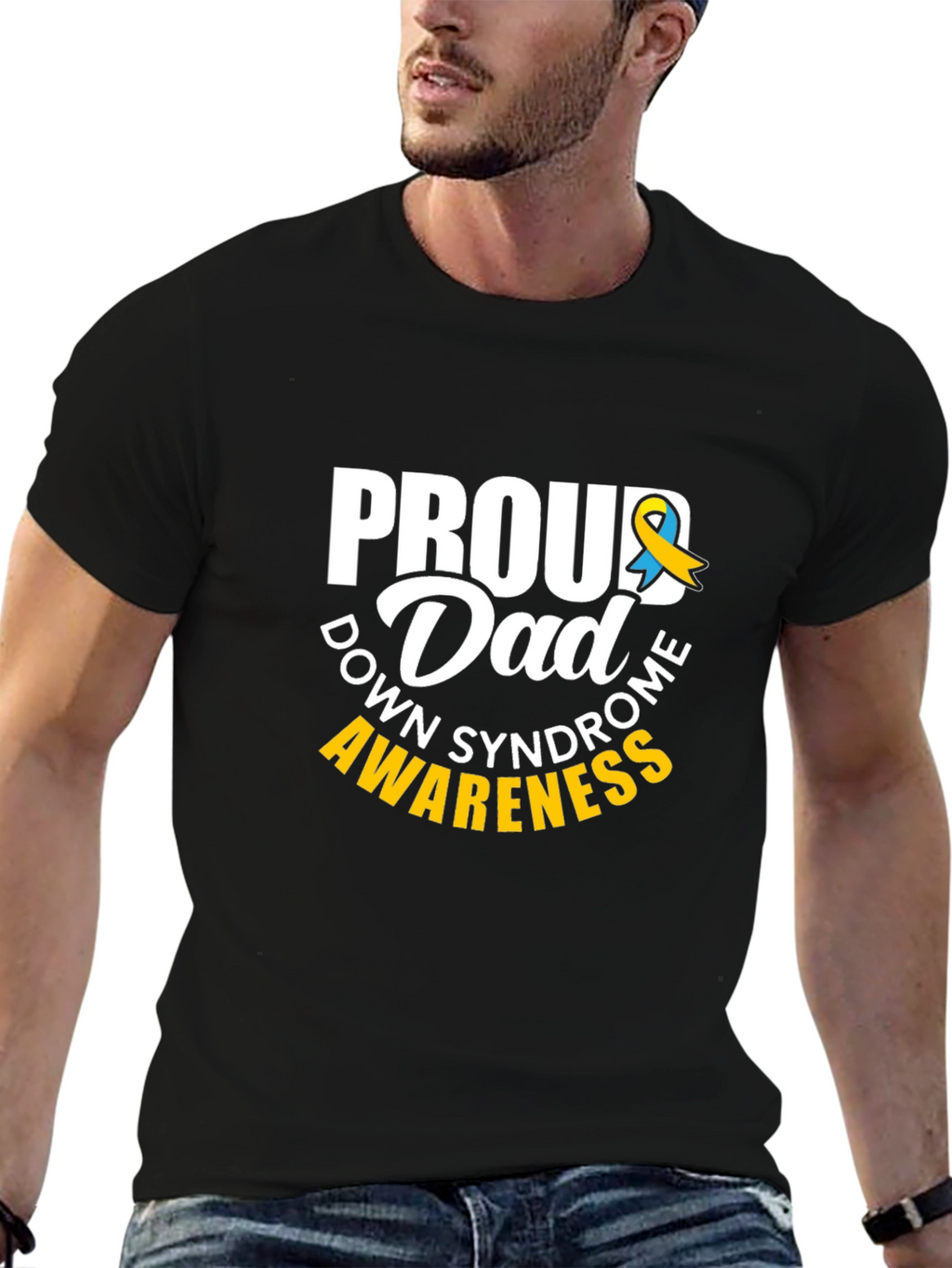 Proud Dad Down Syndrome Awareness T-Shirt