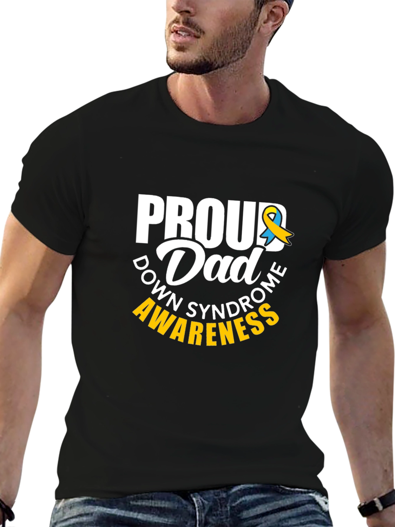 Proud Dad Down Syndrome Awareness T-Shirt