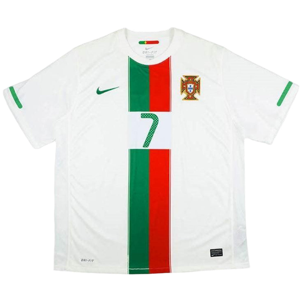 RONALDO #7 Retro Portugal Away Jersey World Cup 2010 Back