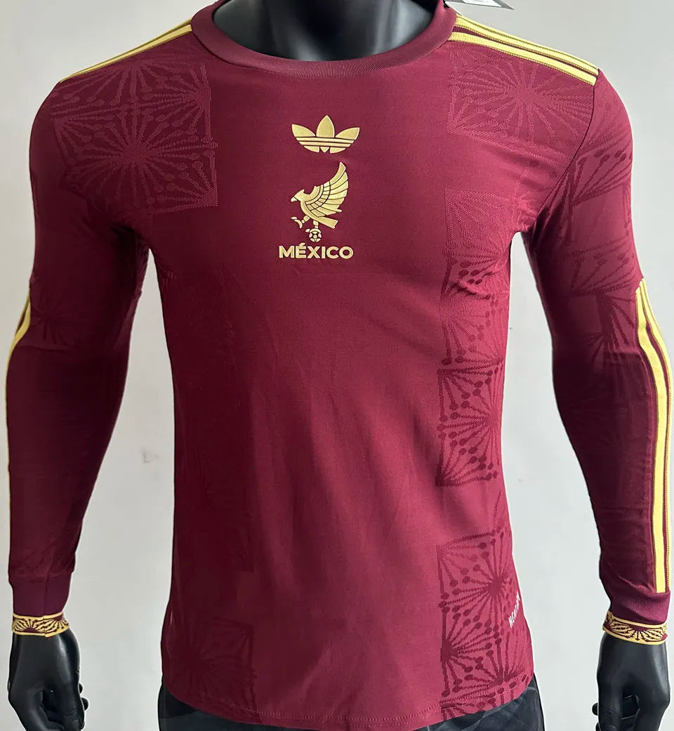 2024 Mexico Green Special Edition Player Version Jersey Detail 4